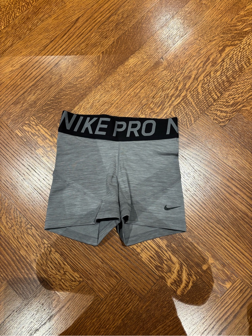 Nike Grey NIKE PRO Stretch Compression Shorts